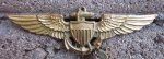 US WWII US Navy Pilot Wings, Pinback, Hilborn-Hamburger Imperial