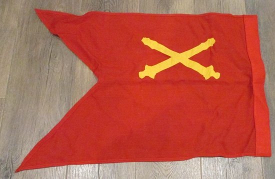  US 1980's, Army Artillery Guidon, Valley Forge Flag Co.1948 — image 3