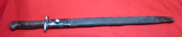  British WWI M1907 Bayonet & Scabbard, Wilkinson Mfg — image 3