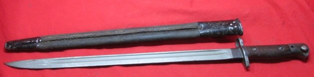  British WWI M1907 Bayonet & Scabbard, Wilkinson Mfg — image 7
