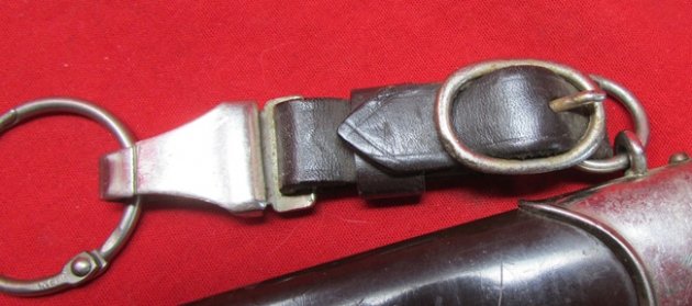  German WWII M1933 SA Enlisted Dagger & Hanger, RZM M7/91 Carl Spitzer — image 10