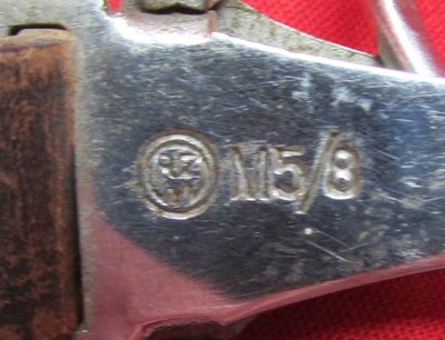  German WWII M1933 SA Enlisted Dagger & Hanger, RZM M7/91 Carl Spitzer — image 3