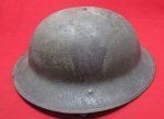 US WWI Steel Helmet, British Manufacture, 28th Division