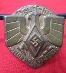 German WWII Hitler Youth Tinnie, 1936 Youth Fest, Bronze Color, …