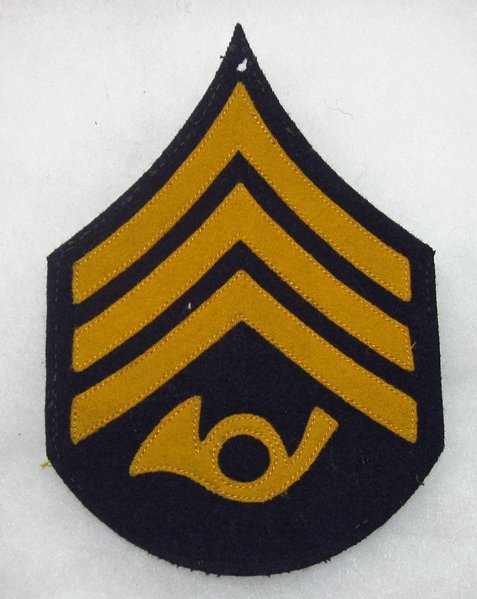  US Pre-WWI Dress Coat Chevron, Principal Musician, Cavalry, Left Sleeve — image 2