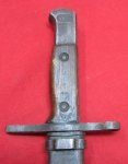 Japanese WWII Type 30 Bayonet and Scabbard, Tokyo Hourglass