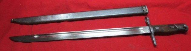  Japanese WWII Type 30 Bayonet, Mukden Arsenal — image 6
