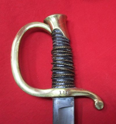  French 1829 Pattern Enlisted Artillery Sword — image 2