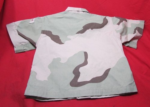  US Desert Storm Era, Child's Camouflage Shirt, 101st ABN, Four Star General — image 5