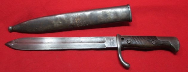 German WWI S9805 Bayonet, Mauser Mfg 1917, Turkish Re-Work — image 6