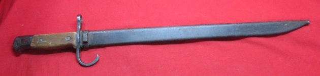  Japanese WWII Type 30 Bayonet & Scabbard, Kokura Arsenal — image 2