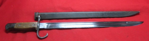  Japanese WWII Type 30 Bayonet & Scabbard, Kokura Arsenal — image 4