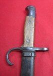 Japanese WWII Type 30 Bayonet & Scabbard, Kokura Arsenal