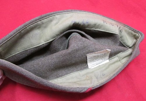  US WWII Army Enlisted Wool Overseas Hat, Coastal Artillery, 1942 — image 6