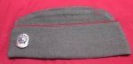 US WWII Army Enlisted Wool Overseas Hat, Coastal Artillery, 1942