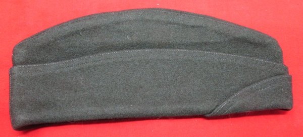  US Pre WWII, Civilian Conservation Corps OD Wool Overseas Hat, — image 3