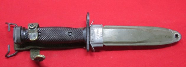  US Vietnam War Era M7 Bayonet, Ontario, M8A1 Scabbard — image 2