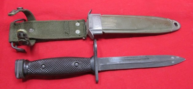  US Vietnam War Era M7 Bayonet, Ontario, M8A1 Scabbard — image 5