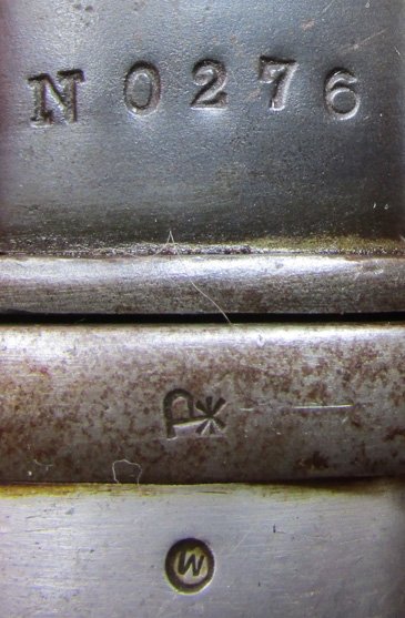  Argentine M1891 Mauser Bayonet, Aluminum Grip, Weyersberg Mfg, Matching Numbers — image 4
