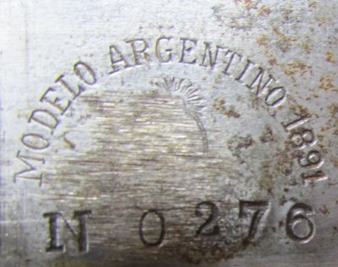  Argentine M1891 Mauser Bayonet, Aluminum Grip, Weyersberg Mfg, Matching Numbers — image 5