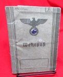 German WWII Army Wehrpass, Munster Soldier, WWII 1940-45