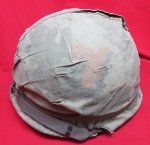 US Vietnam War Era, Airborne Helmet & Mitchell Pattern Camouflage …