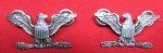 US WWII Era, Fine Quality Colonel Rank Insignia, Screwback Attachments, …