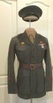 US WWII USMC Uniform Set, 1943, Identified, 1st Marine Division