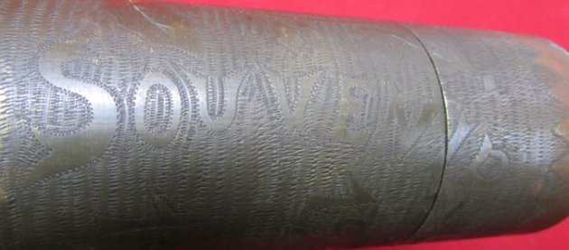  US WWI Large Size, Trench Art Lighter, Souvenir of France — image 5