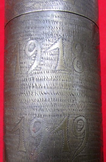  US WWI Large Size, Trench Art Lighter, Souvenir of France — image 6