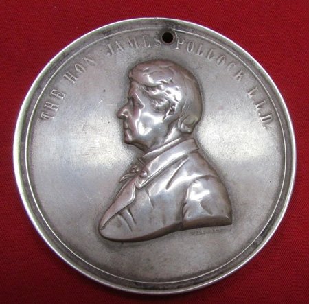  US Civil War Era Table Medal, James Pollock Gov of PA — image 2