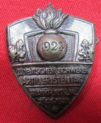  German Post WWI, Heavy Artillery Day 1923 — image 2