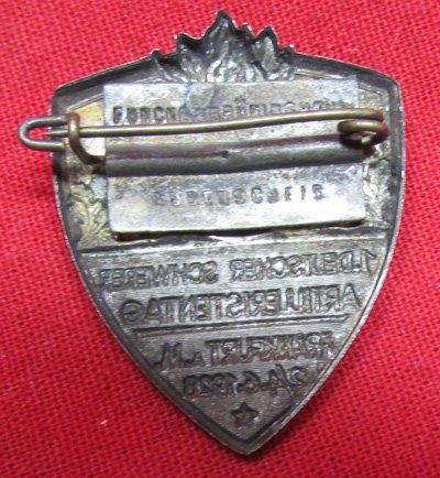  German Post WWI, Heavy Artillery Day 1923 — image 3