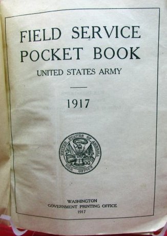  US WWI, Army Field Service Pocket Book 1917 — image 3