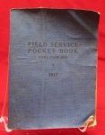 US WWI, Army Field Service Pocket Book 1917
