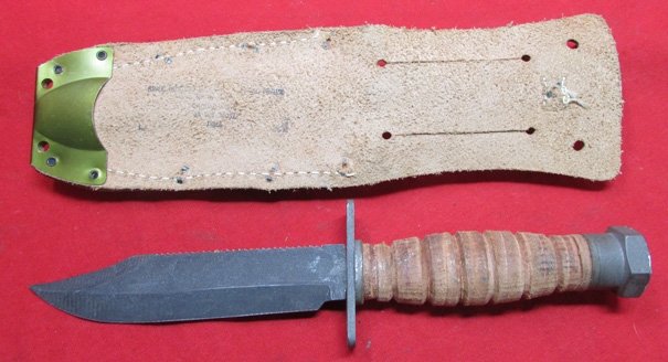  US Vietnam War Era, USAF Pilot's Survival Knife, Ontario, 1-1973 — image 6