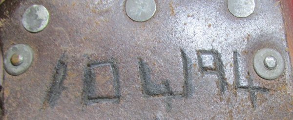  British WWI-WWII Leather Ammunition Bandoleer — image 5