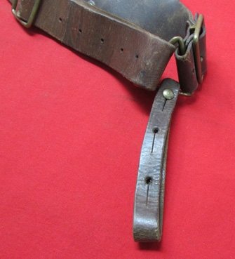  British WWI-WWII Leather Ammunition Bandoleer — image 6