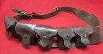 British WWI-WWII Leather Ammunition Bandoleer