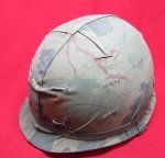 US Vietnam War Era, Airborne Helmet & Mitchell Pattern Camouflage …