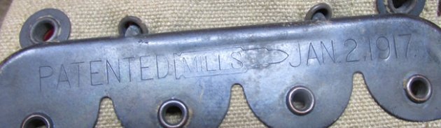  US WWI MILLS Enlisted Medical Belt, Eagle Snap Closure Buttons — image 4