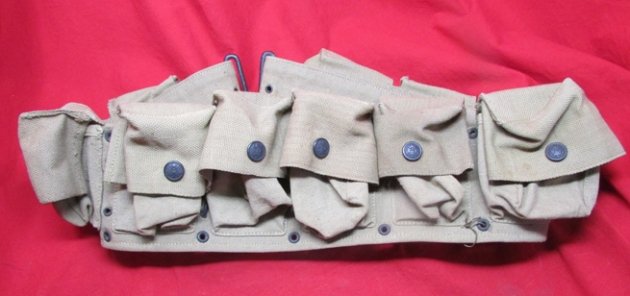  US WWI MILLS Enlisted Medical Belt, Eagle Snap Closure Buttons — image 5