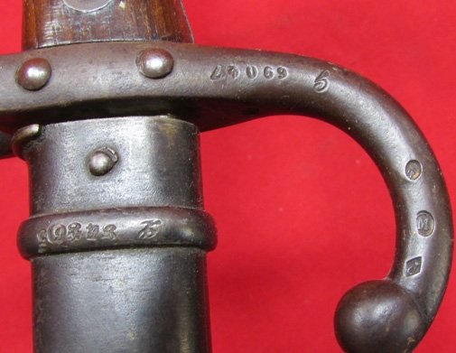  French M1874 Gras Bayonet, St Etienne 1876 — image 4