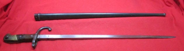  French M1874 Gras Bayonet, St Etienne 1876 — image 5