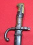 French M1874 Gras Bayonet, St Etienne 1876