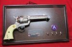 Franklin Mint, General George S. Patton Commemorative Colt Revolver, Non-Firing …