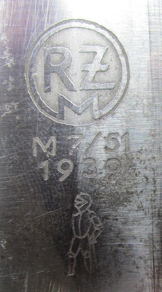  German WWII M1933 SA Enlisted Dagger, Transitional Model With Hanger, Anton Wingen Jr. — image 6