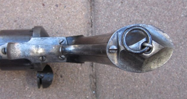  French Civil War Era, 1854 Model Lefaucheux Pinfire Pistol, 12mm — image 13