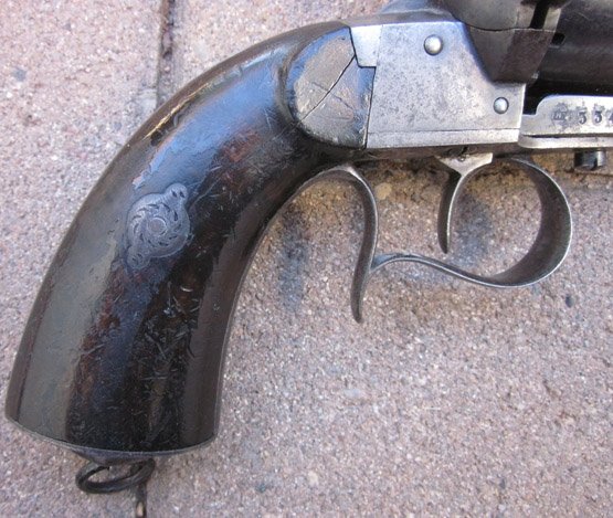  French Civil War Era, 1854 Model Lefaucheux Pinfire Pistol, 12mm — image 6