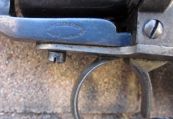  French Civil War Era, 1854 Model Lefaucheux Pinfire Pistol, 12mm — image 8